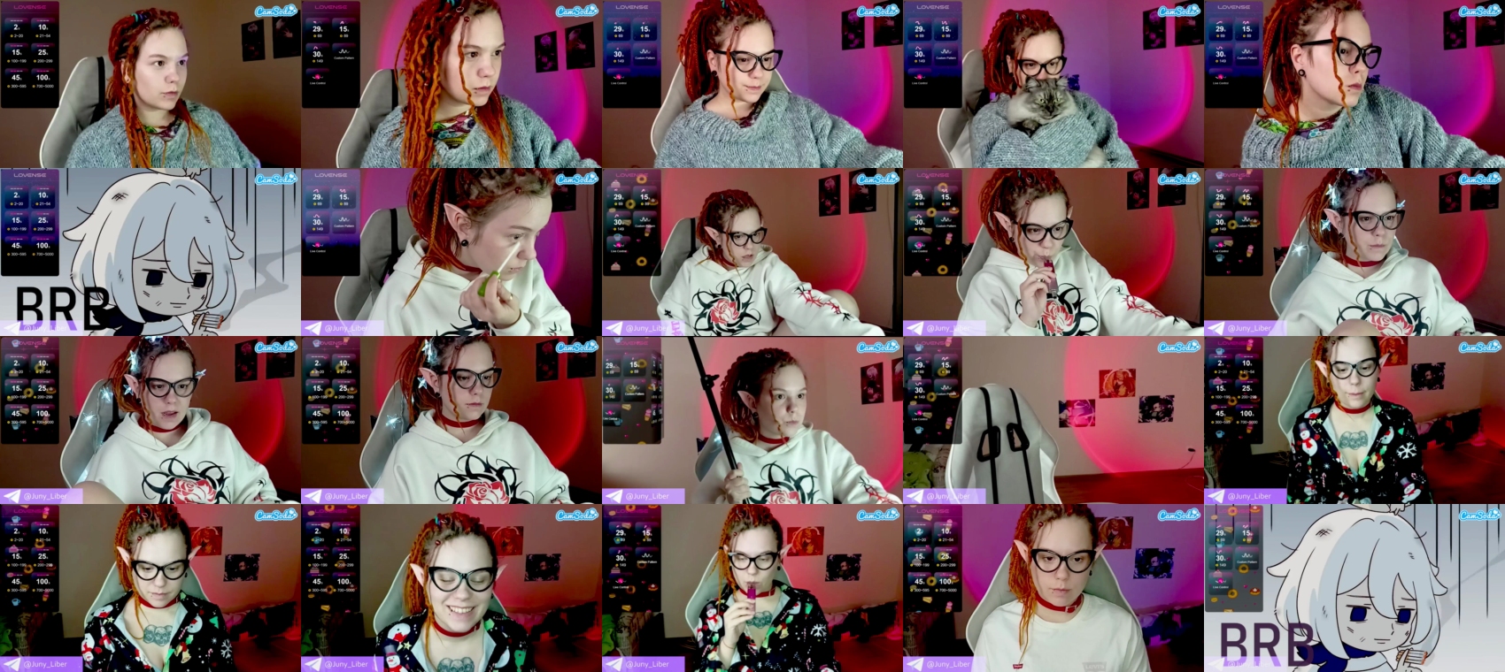 aurora-june big Webcam SHOW @ 05-12-2023