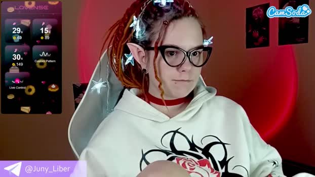aurora-june big Webcam SHOW @ 05-12-2023