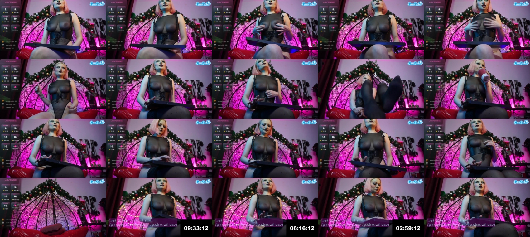 cyberxgoddess Video Webcam SHOW @ 14-12-2023