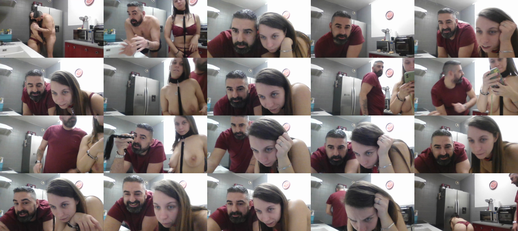 Couplejoliepied wank Webcam SHOW @ 02-01-2024