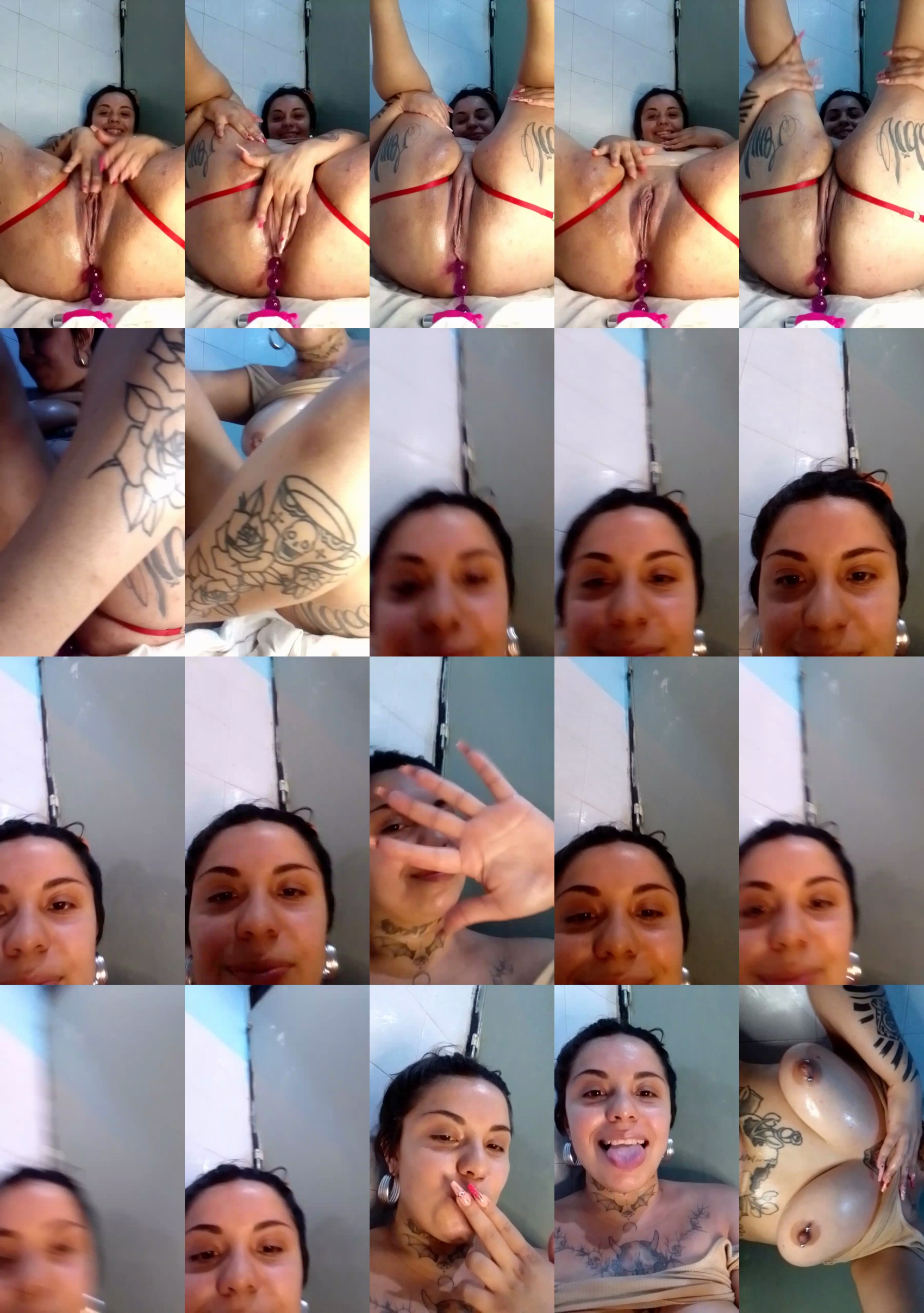 KiaLomas lick Webcam SHOW @ 14-01-2024