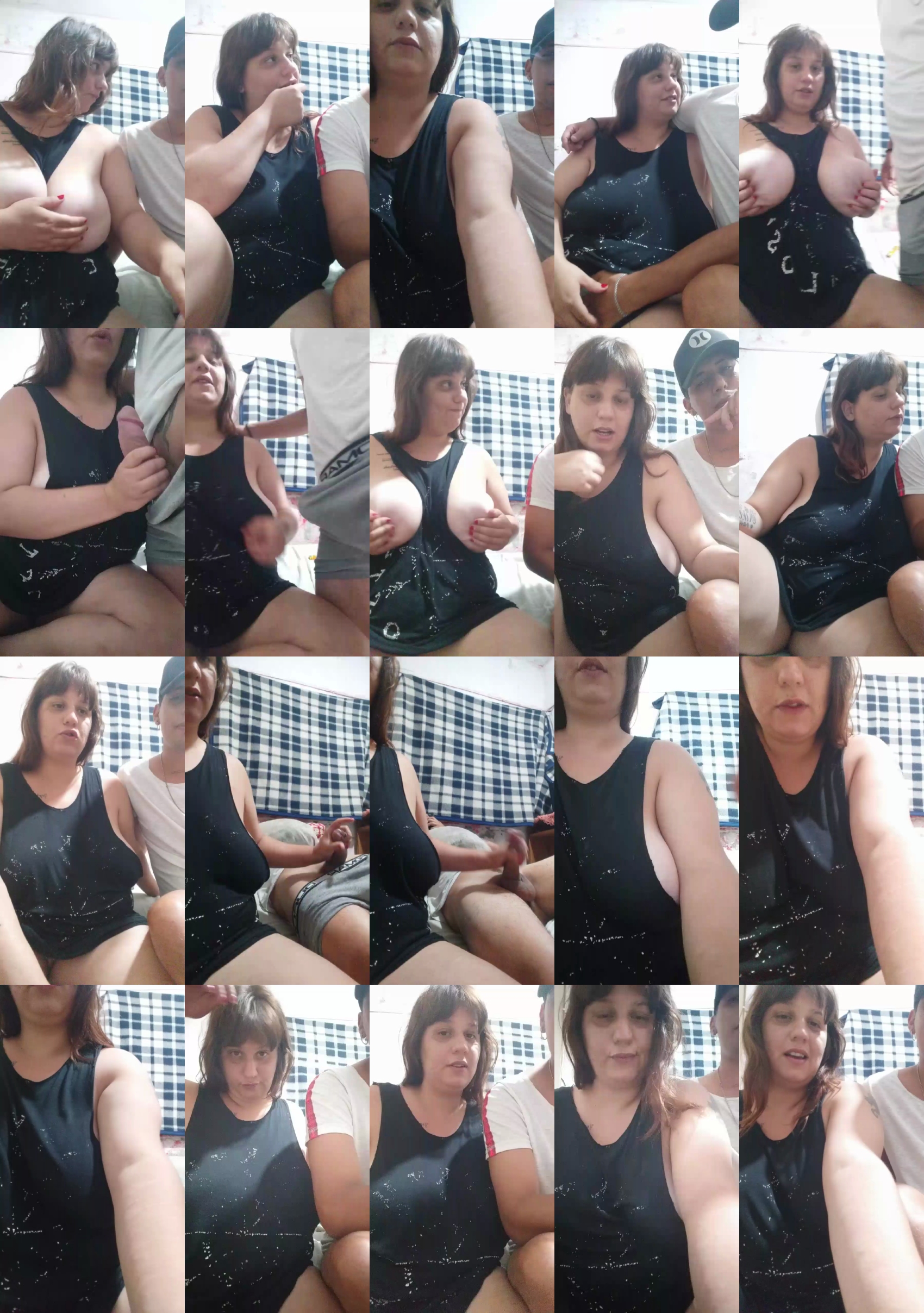RicaYHumeda striptease Webcam SHOW @ 20-01-2024