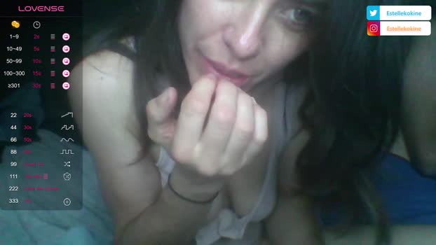 Estellekokine cute Webcam SHOW @ Cam4 26-07-2024
