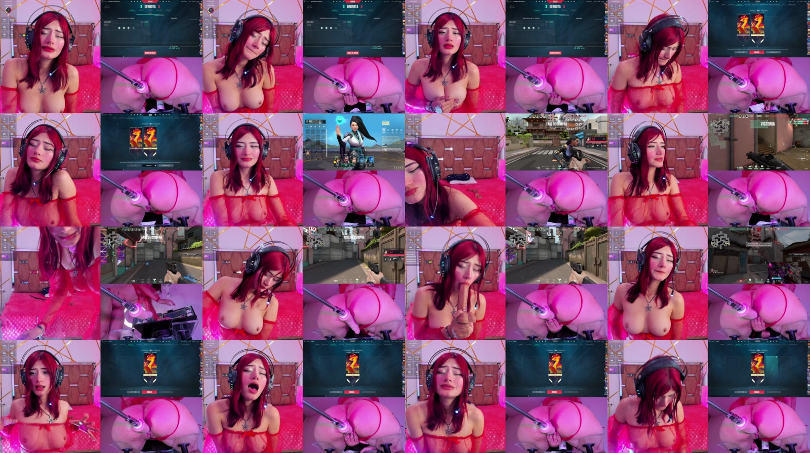 HaileyReid fingers Webcam SHOW @ Cam4 22-02-2025