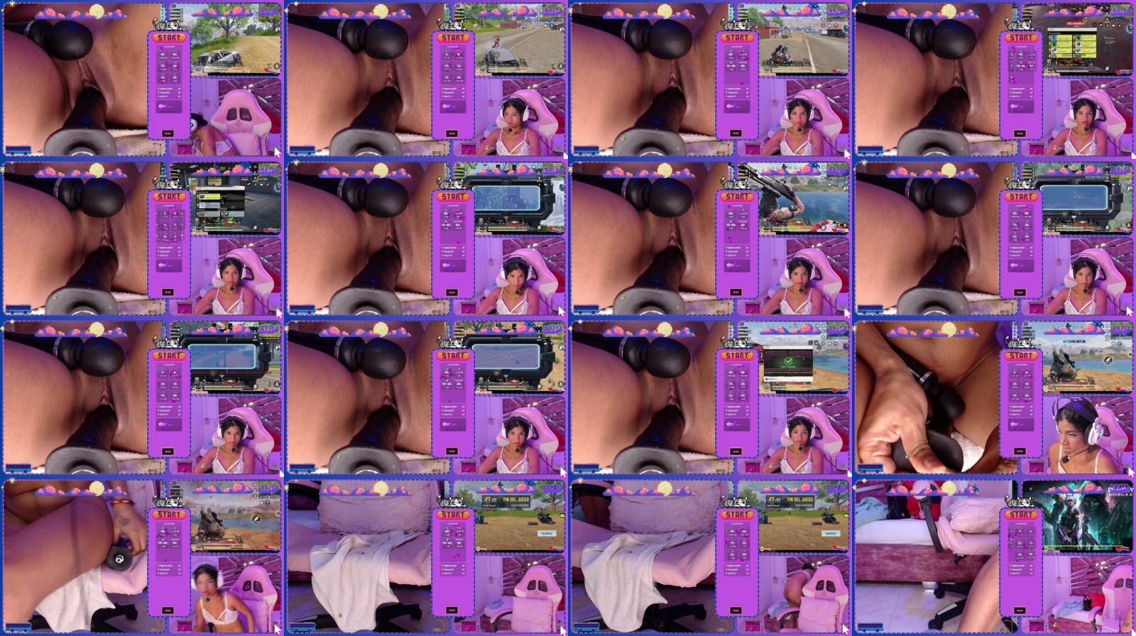 SofiRey kiss Webcam SHOW @ Cam4 14-03-2025