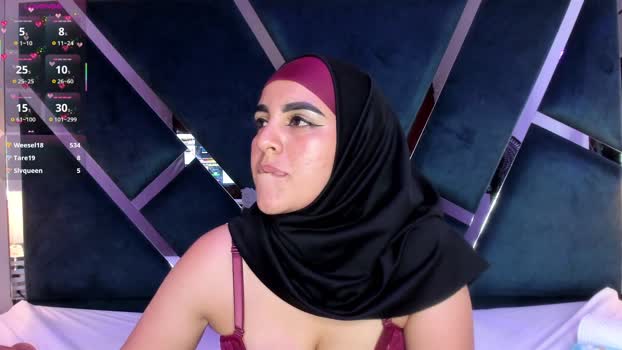 Nahid_jaziri kissing Webcam SHOW @ Cam4 26-03-2025