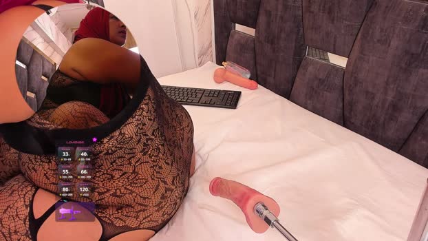 BBWHijab lovense Webcam SHOW @ Cam4 15-04-2025
