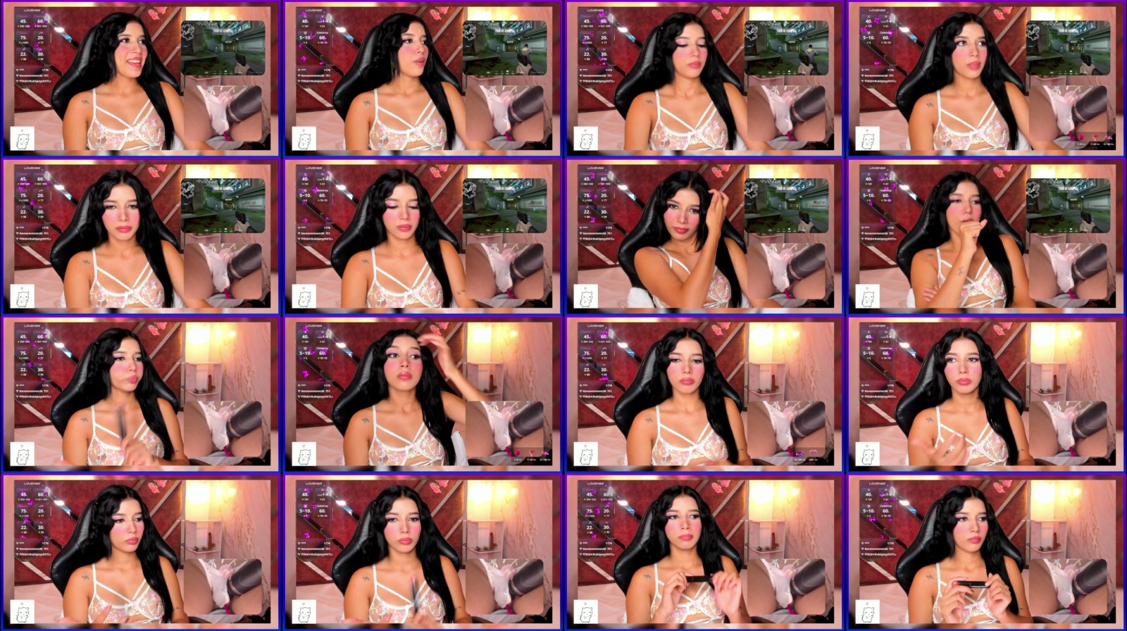 SweetieCloe strip Webcam SHOW @ Cam4 17-04-2025