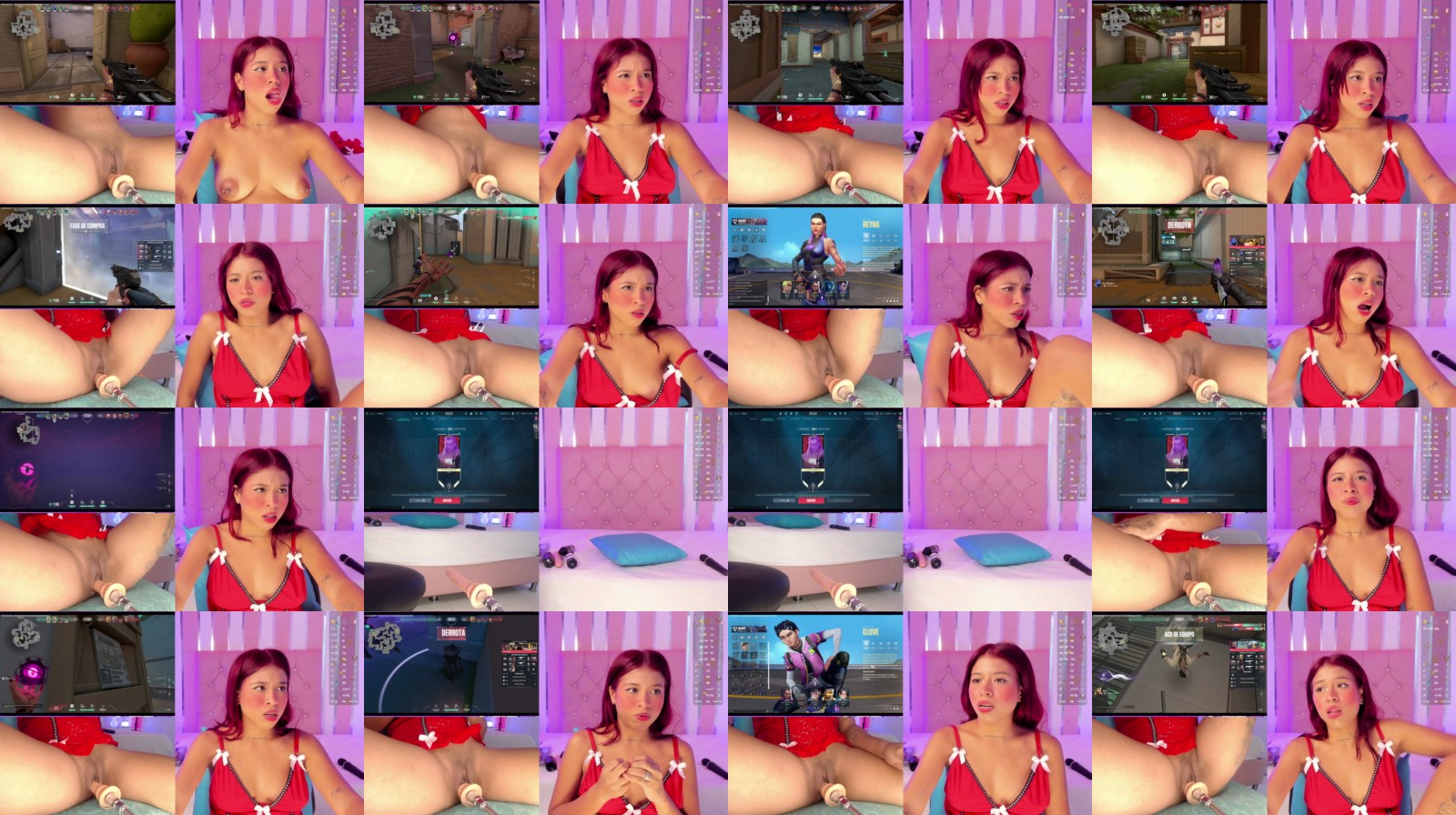 XimenaReid oral Webcam SHOW @ Cam4 16-04-2025