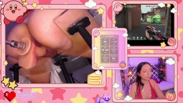 CataleyaGlow spanking Webcam SHOW @ Cam4 27-06-2025