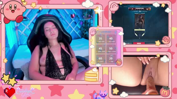 CataleyaGlow strip Webcam SHOW @ Cam4 23-07-2025