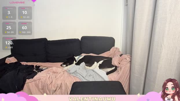 Valentinauwu sexykitty Webcam SHOW @ Cam4 11-09-2025
