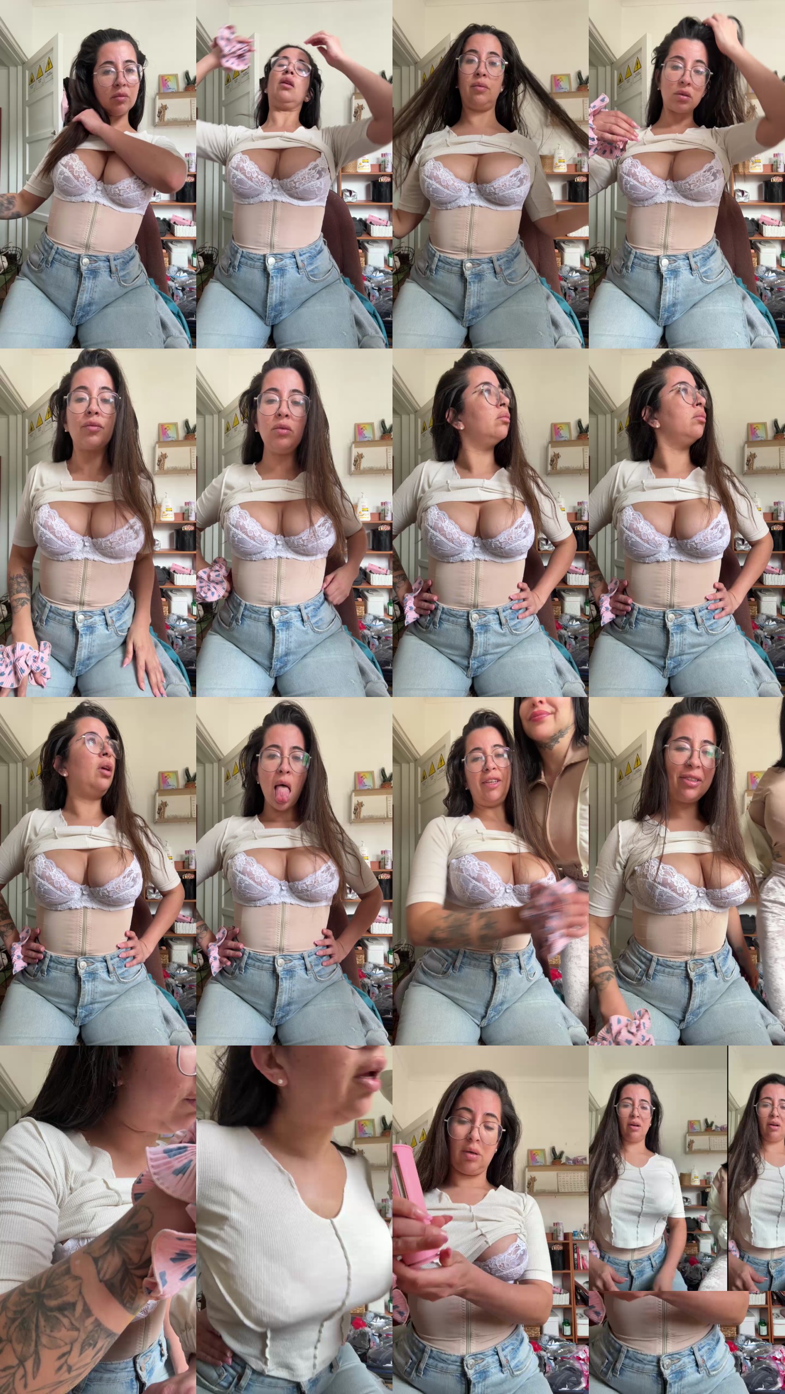 Isapekha striptease Webcam SHOW @ Cam4 14-09-2025
