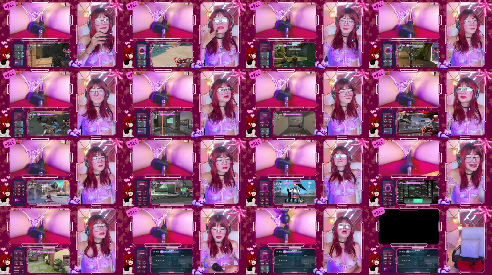HaileyReid kiss Webcam SHOW @ Cam4 23-09-2025
