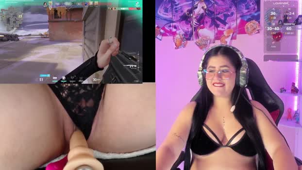 DanielaMendez kiss Webcam SHOW @ Cam4 14-10-2025