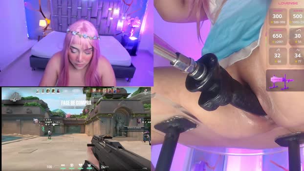 PurryBella gag Webcam SHOW @ Cam4 08-11-2025
