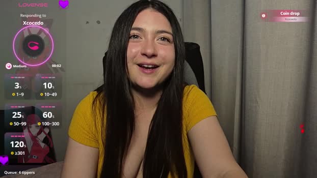 Valentinauwu sexy Webcam SHOW @ Cam4 17-11-2025
