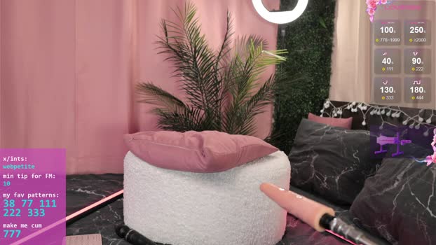 Webpetite lovense Webcam SHOW @ Cam4 20-12-2025